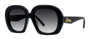 Loewe Curvy LW 40113 U 01B Oval Sunglasses