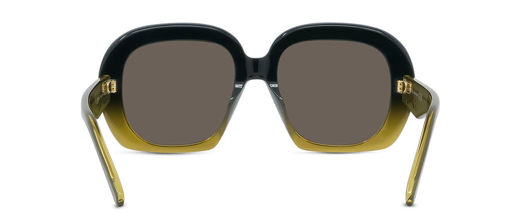 Loewe CURVY LW 40113U 96E Oversized Square Sunglasses