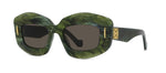 Loewe CHUNKY ANAGRAM LW 40114I 96E Geometric Sunglasses
