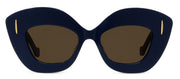 Loewe Anagram LW 40127 I 90E Butterfly Sunglasses