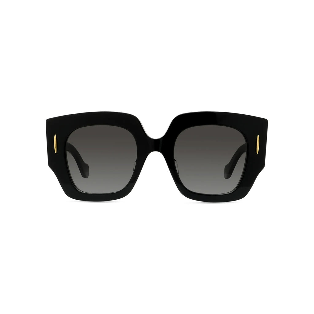 01B - Acetate Shiny Black with Grey Gradient lenses