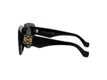 LOEWE LW 40129 U 01B Geometric Sunglasses