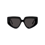 01A - Acetate Shiny Black with Grey Normal lenses