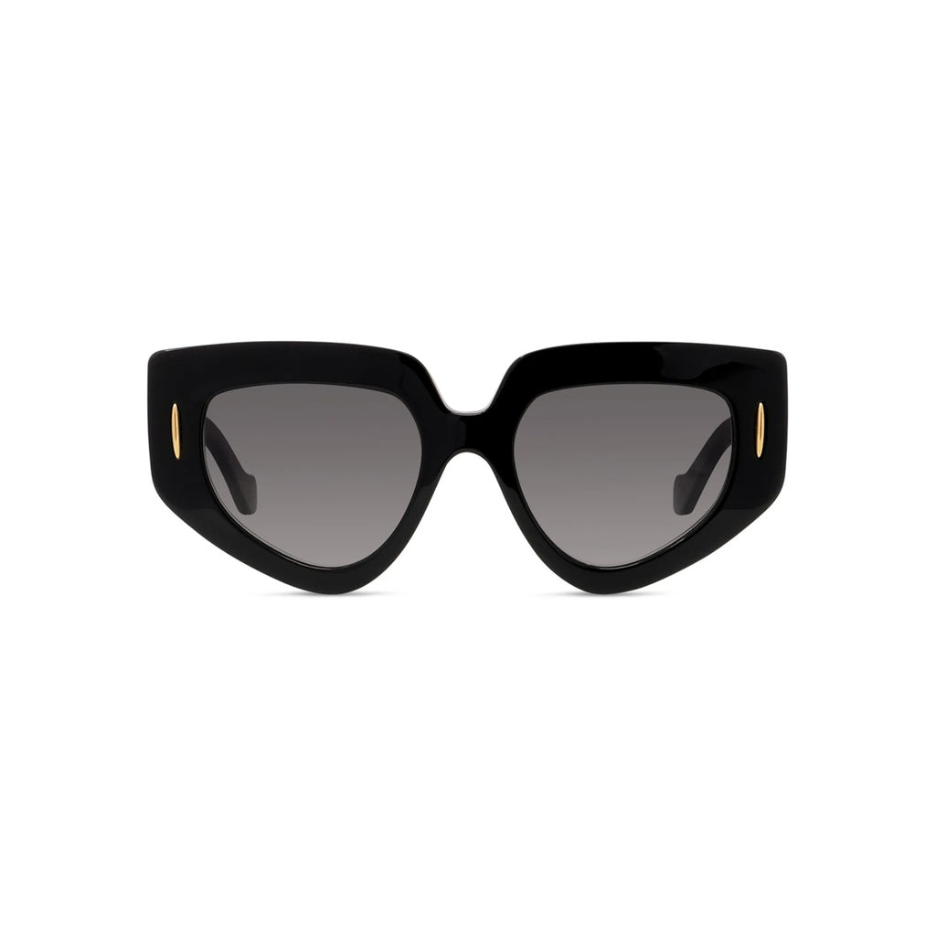 01B - Acetate Shiny Black with Black Gradient lenses