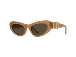 LOEWE LW 40156 U 50E Oval Sunglasses