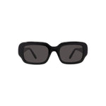 01A - Acetate Shiny Black with Grey Normal lenses