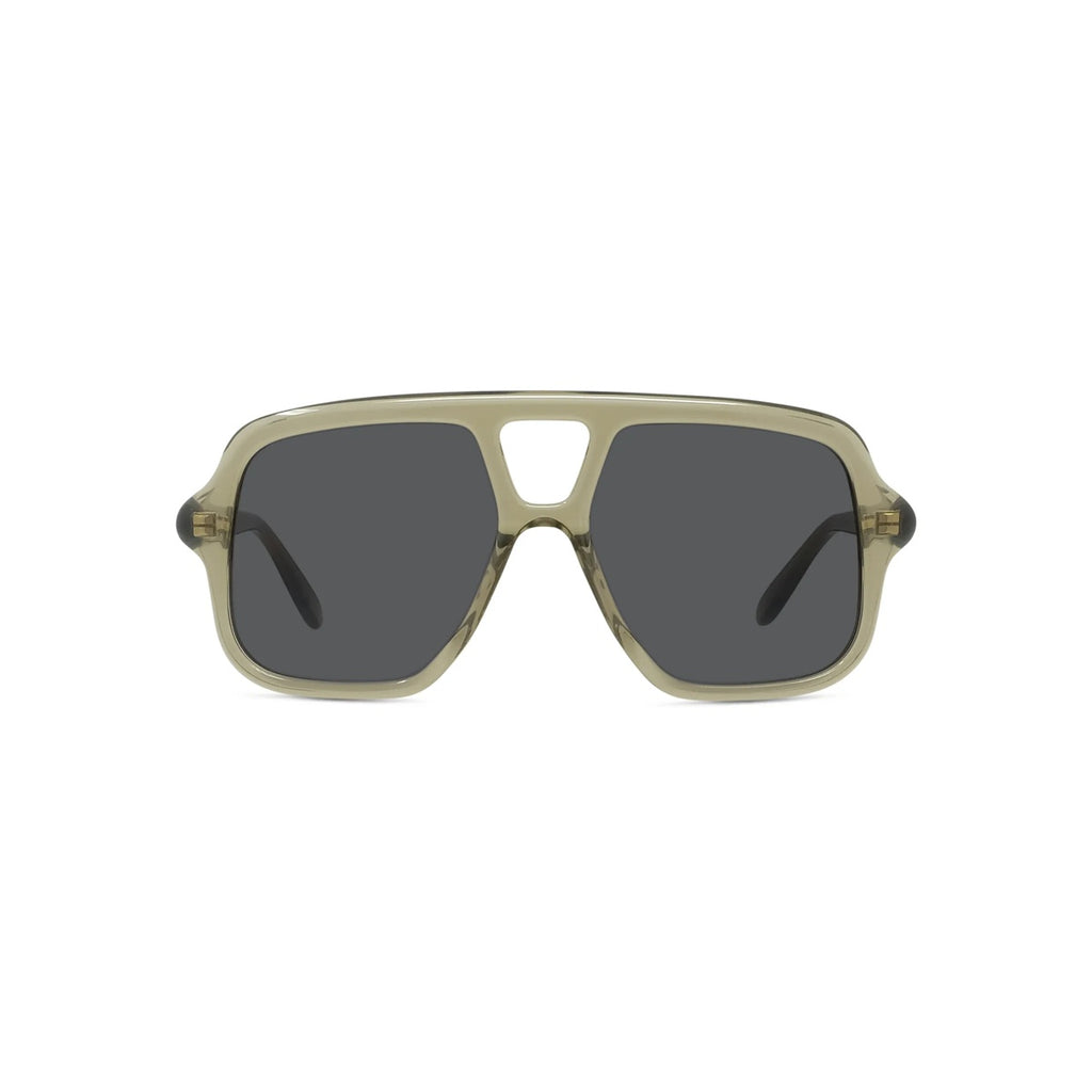 96A - Acetate Shiny Black with Grey Normal lenses