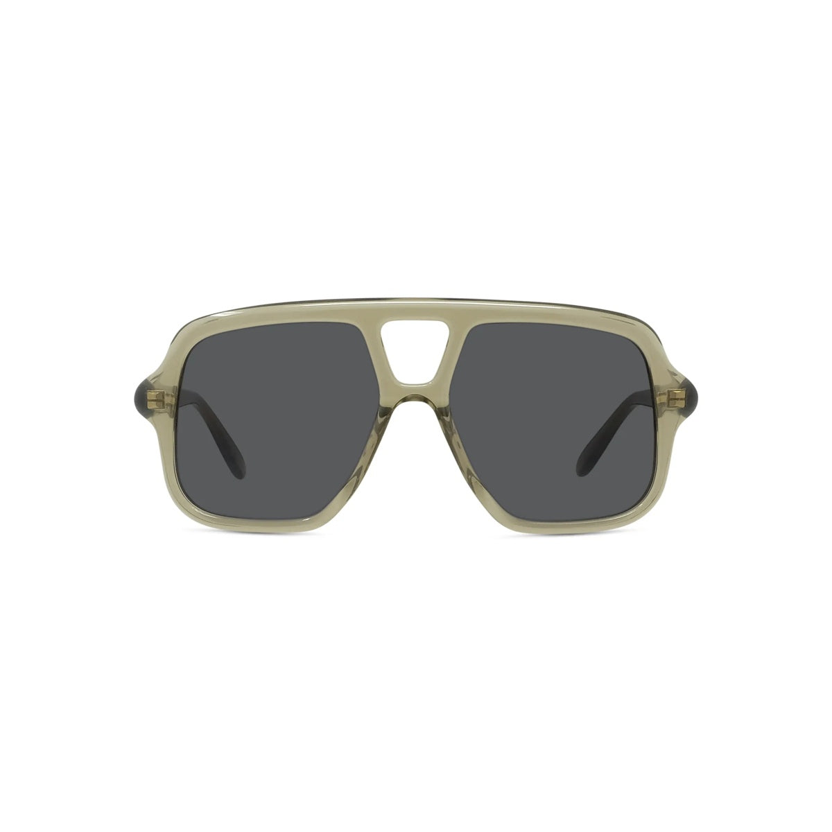 96A - Acetate Shiny Black with Grey Normal lenses