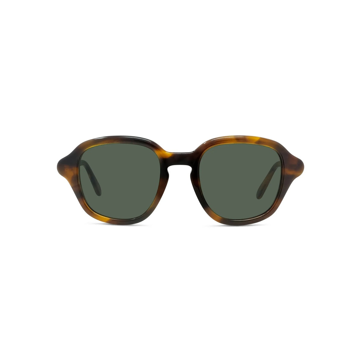 52N - Acetate Shiny Havana with Green Normal lenses