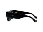 LOEWE LW 40172 U 01C Rectangular Sunglasses