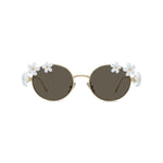 30E - Metal Shiny Yellow with Brown Normal lenses