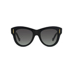 01B - Acetate Shiny Black with Grey Gradient lenses