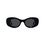 01A - Acetate Shiny Black with Grey Normal lenses