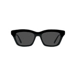 01A - Acetate Shiny Black with Grey Normal lenses