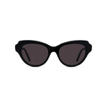 01A - Acetate Shiny Black with Grey Normal lenses