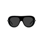 01A - Acetate Shiny Black with Grey Normal lenses