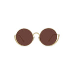 30S - Metal Shiny Gold with Red Normal lenses