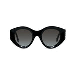 01B - Acetate Shiny Black with Grey Gradient lenses