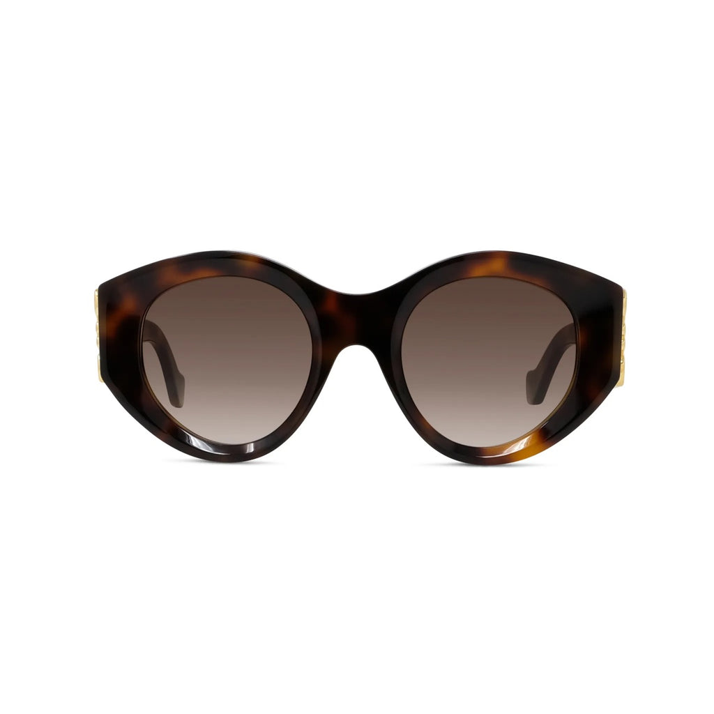 52F - Acetate Shiny Havana with Brown Gradient lenses