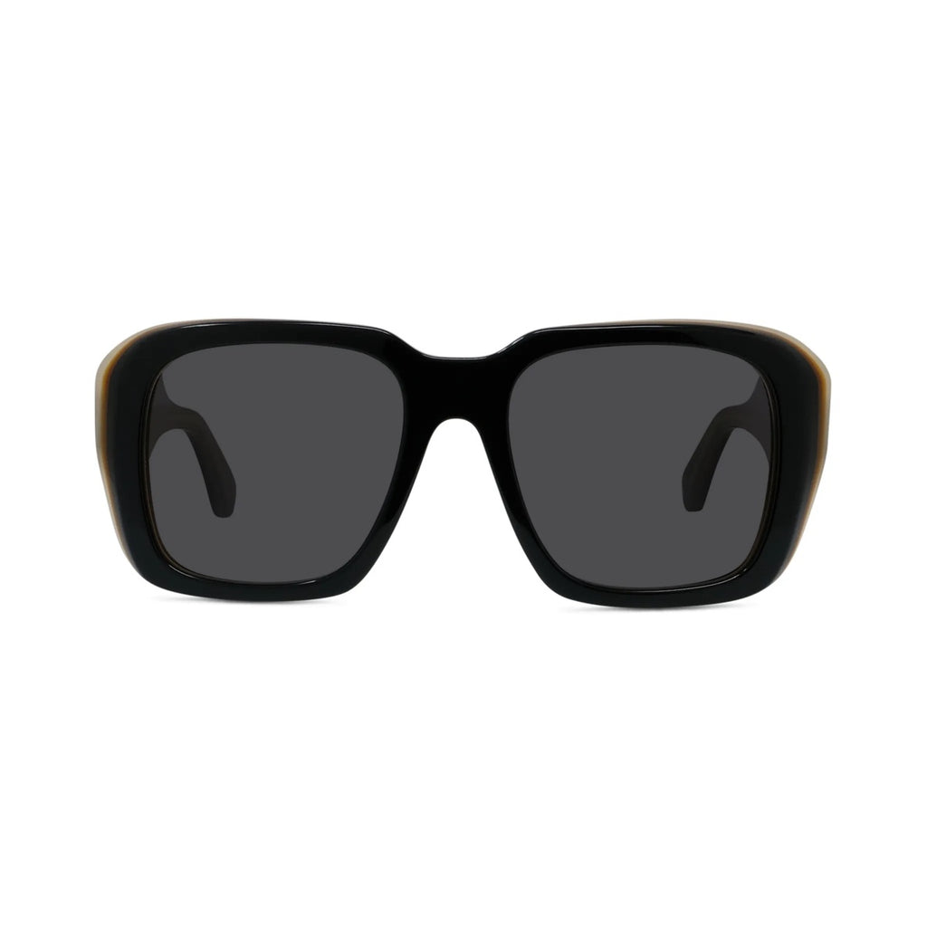 01A - Acetate Shiny Black / Smoke