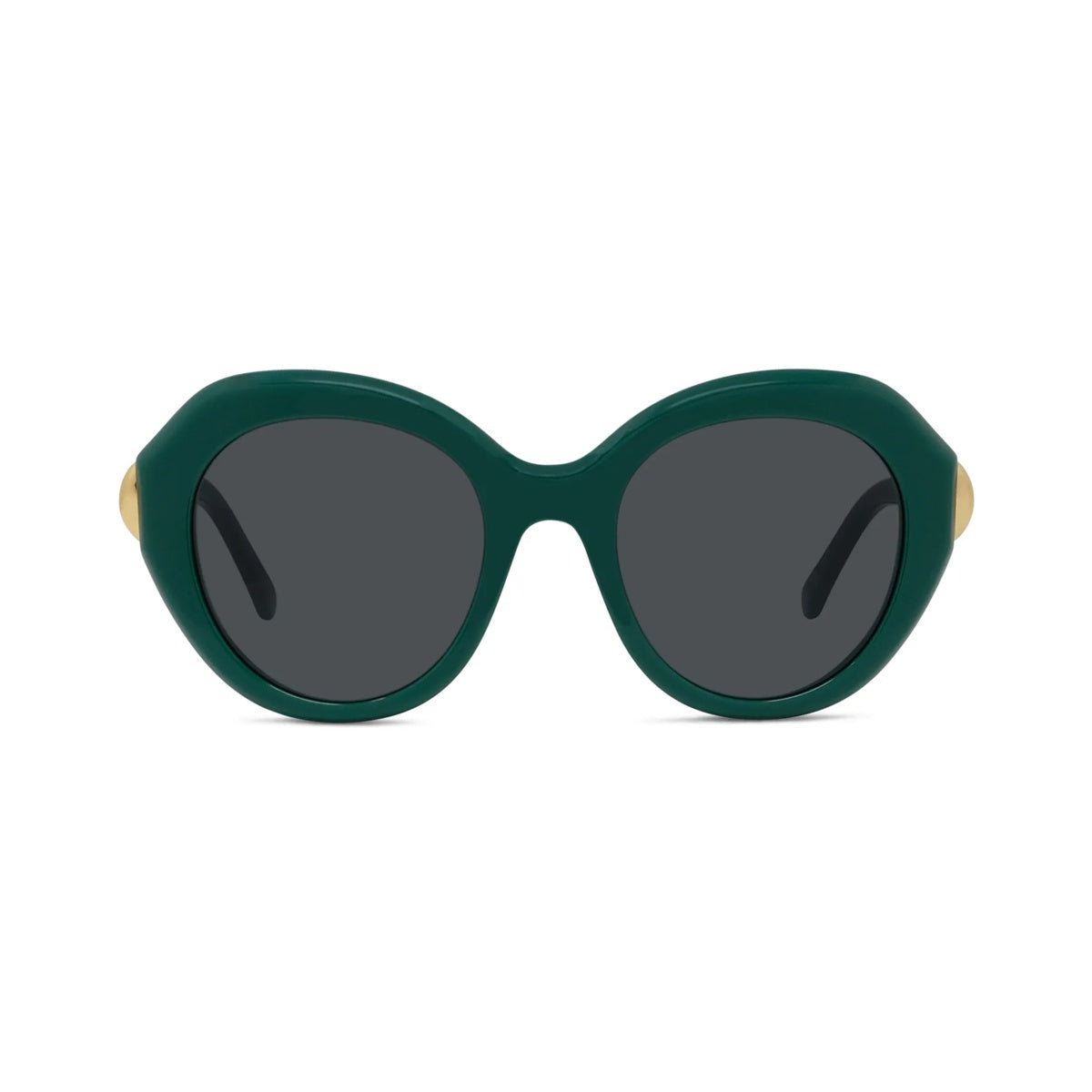96A - Acetate Shiny Green with Grey Normal lenses