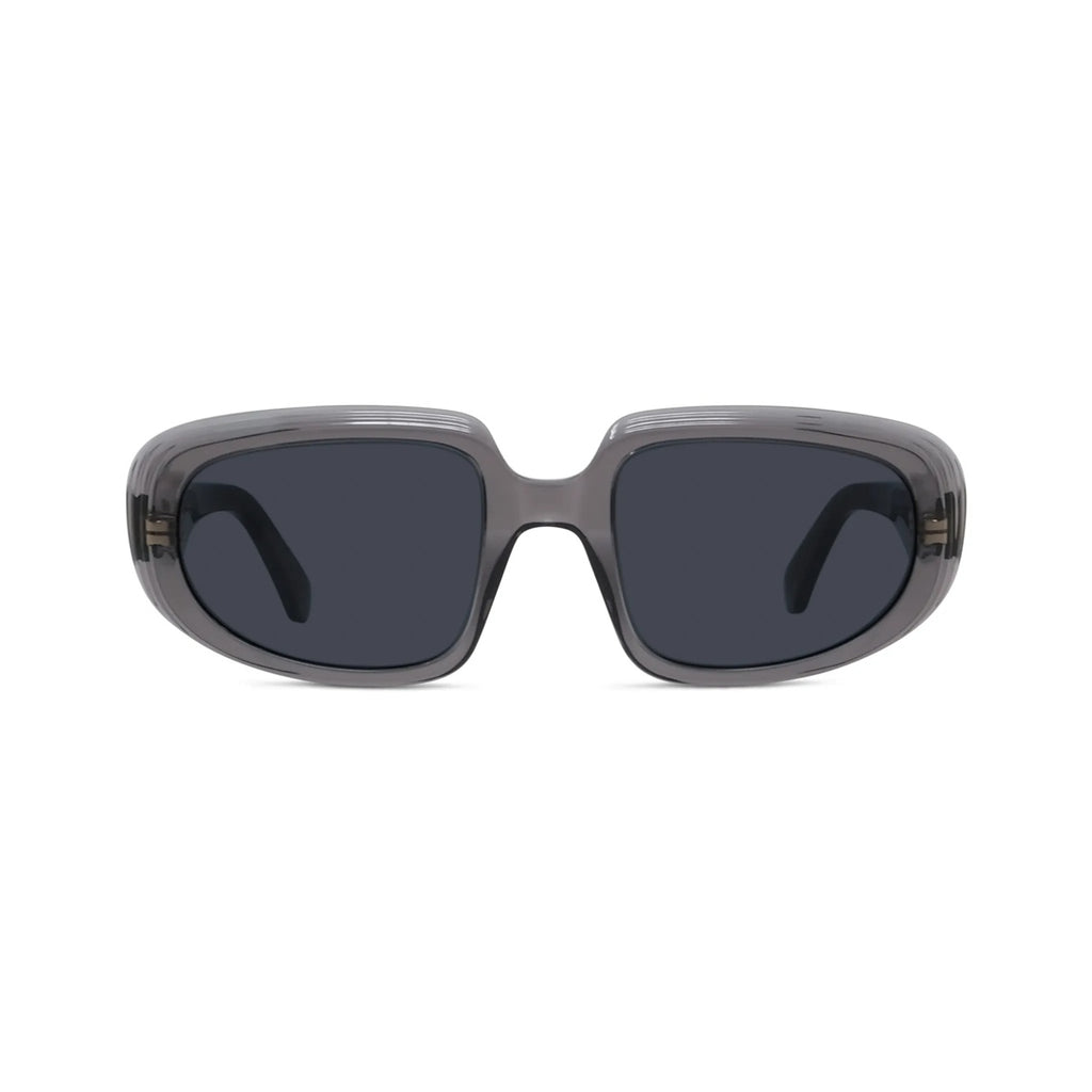 20V - Acetate Shiny Grey with Blue Normal lenses