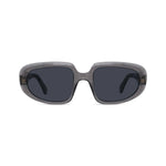 20V - Acetate Shiny Grey with Blue Normal lenses