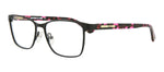 McQ MQ0117OP 003 Square Eyeglasses MX
