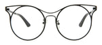 McQ MQ0174OA 001 Cat Eye Eyeglasses MX
