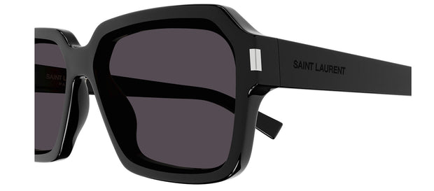 Saint Laurent SL 611 001 Rectangle Sunglasses