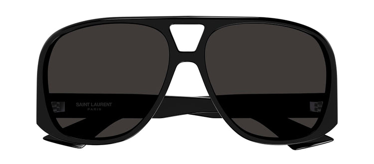 Saint Laurent SL 652 SOLACE 001 Aviator Sunglasses
