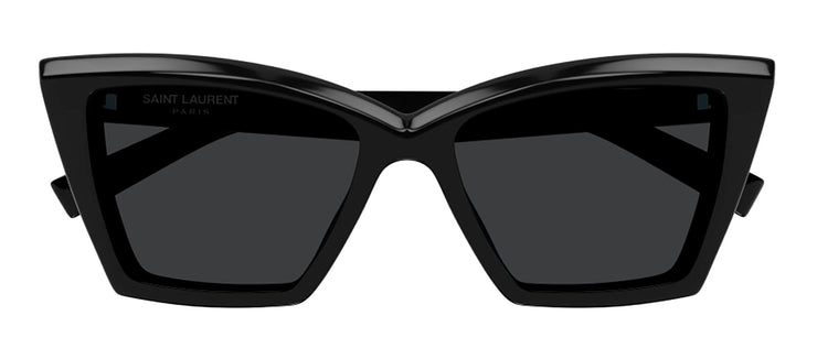 Saint Laurent SL 657 001 Cat Eye Sunglasses