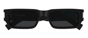 Saint Laurent SL 660 001 Rectangle Sunglasses