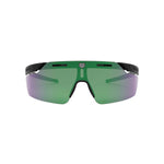 02Q - Injected Matte Black / Green Mirror