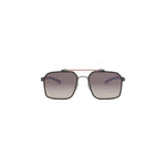 09U - Titanium Matte Black with Red Mirror lenses