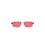 02C - Metal Matte Black with Red Mirror lenses