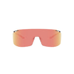 13L - Titanium Matte Grey with Red Mirror lenses