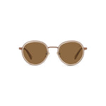57E - Metal Matte Brown with Pure brown lenses