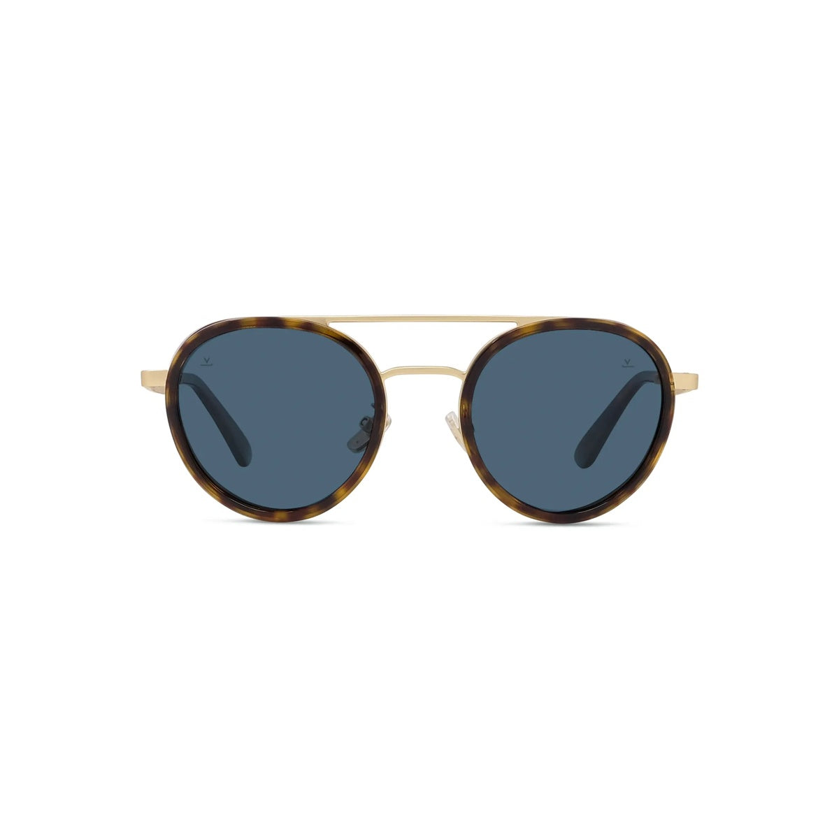 52V - Metal Matte Havana with Blue polar lenses