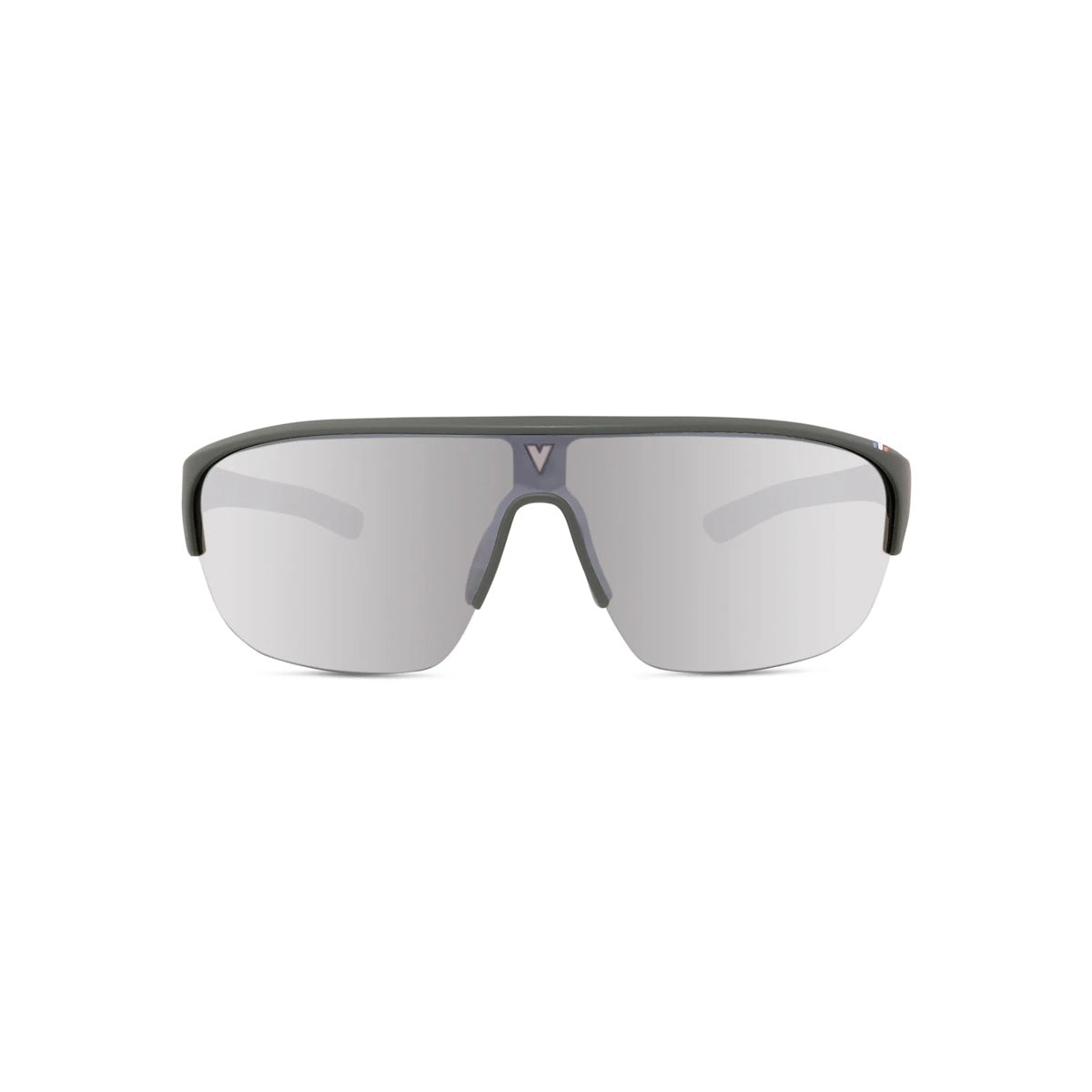 97C - Injected Matte Green with Silver mirror lenses