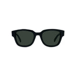 01A - Acetate Shiny Black with Pure grey lenses