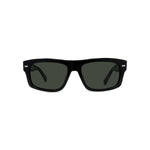 01A - Acetate Shiny Black with Pure grey lenses