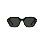 01A - Acetate Shiny Black with Pure grey lenses