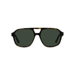 52A - Acetate Shiny Black with Pure grey lenses