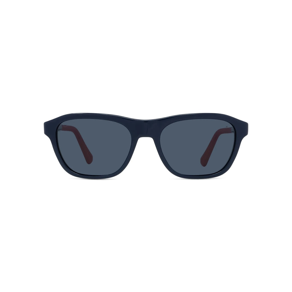 90V - Acetate Shiny Blue with Blue polar lenses