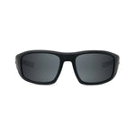 02C - Injected Matte Black with Pure grey silver mirror lenses