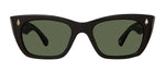 Garrett Leight WEBSTER 2138-49-BK/G15 Square Sunglasses