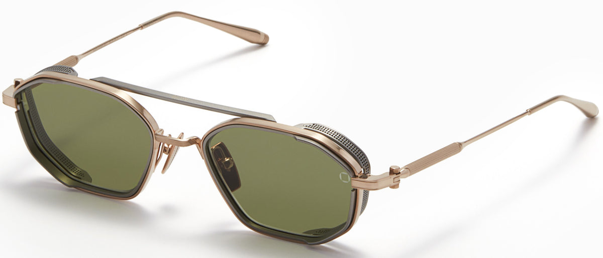 Akoni ERIS - TWO GLD - PLD HEXAGONAL Sunglasses