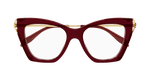 BURGUNDY / GOLD / TRANSPARENT