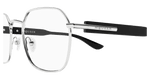 SILVER / BLACK / TRANSPARENT